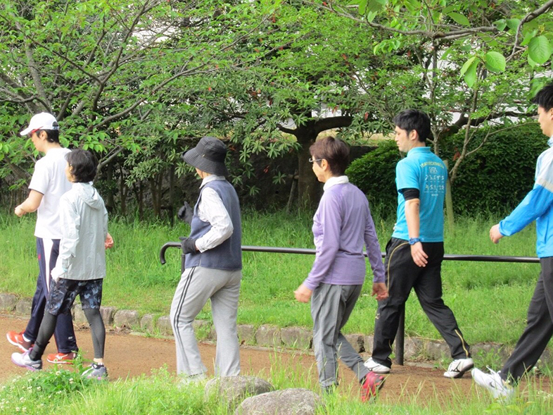 院長と歩こうin西の堤池